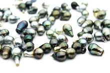 Tahitian Long Drop Loose Pearls (Lot #106)