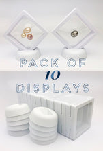 Pearl & Gem Display, Pack of 10, Wholesale QTY Displays, Gemstone Display