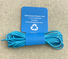 100% Recycled Ocean Plastic Cord 1.5mm