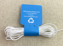 100% Recycled Ocean Plastic Cord 1.5mm
