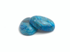 Blue Agate Oval Cabochon Sku#M1916