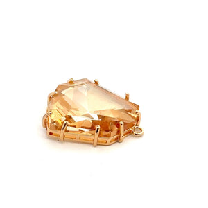 Gorgeous gold plated charm SKU#M3146lightbrown