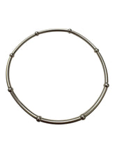 Sterling silver 6.75” stretchy tube bead bracelet, SKU#5014838675L
