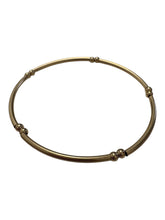 14KGF 6.75” tube bead bracelet,SKU#4014835675L