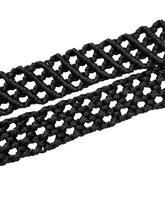 Web Knitted Necklace, SKU#PNC06BK