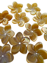 Yellow flower Mother of Pearl, SKU#M4643