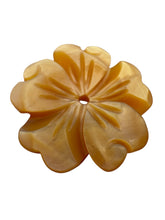 Yellow flower Mother of Pearl, SKU#M4617