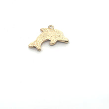 Dolphin Charm, Gold Plated, M3205