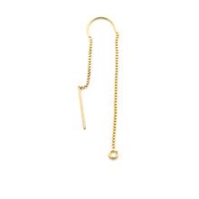 U-Threaded Box Chain Drop w/Ring, SKU#4006430XB2