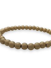 14KGF 7.0” stardust beaded stretchy bracelet, SKU#4014750SE65L