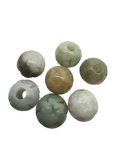Round carved jade bead, SKU#JB20