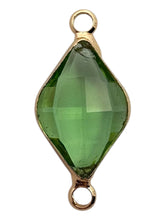 Diamond shaped charm SKU#M3105lightgreen