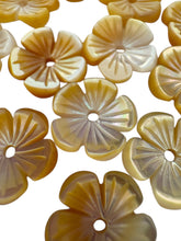 Yellow flower mother of pearl, SKU#M4624