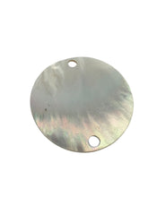 Round mother of pearl, carved, SKU#M2999
