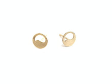 14kGF Yin and Yang Studs Sku#708-4