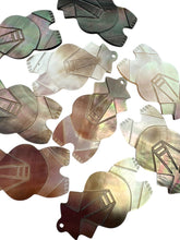 Hawaiian carved mother of pearl, SKU#M3776