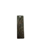 Rectangle carved mother of pearl, SKU#M3542