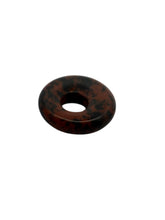 Brown and black marble gemstone beads, SKU#M2990