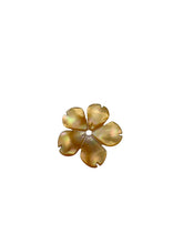 Yellow Flower Mother Of Pearl, SKU#M4542