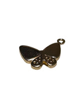 Butterfly charm with rhinestones, SKU#M4425