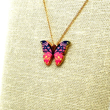 Butterfly Charm, Gold Plated, Sku#M3195