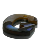 Abalone MOP letter pendant “G”