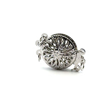 White gold bead clasp, SKU#WG/88