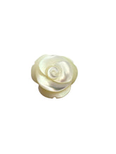 White Rose Mother of Pearl Flower, SKU#M4508