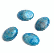 Blue Agate Oval Cabochon Sku#M1916
