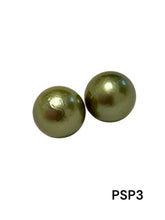 Pistachio pearl pairs, 9mm - 9.5mm, SKU#PSP1 - PSP9