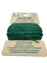 Waxed Brazilian Cord.