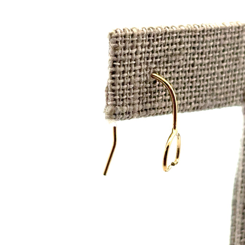Ear Wire For 6-8mm Beads, .76mm Wire, SKU#40068E