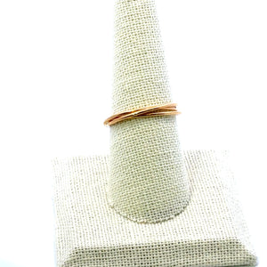 14KGF Size 6 Rolling ring (1.0mm)