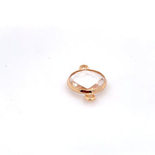 Clear triangle shape crystal charm,SKU#M2148clear