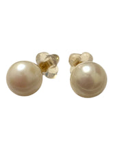 Japanese akoya pearl studs, 14KGF, SKU#Jakoya4