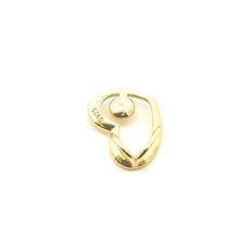 Heart shape bail with add on peg, SKU#M3735