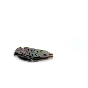 Tahitian Mother Of Pearl Fish Beads, Sku#M483