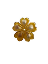 Yellow flower Mother of Pearl, SKU#M4616