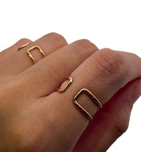 14KGF (Size6) Double ring, SKU#405162R6