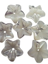 White flower Mother of Pearl, SKU#M4646