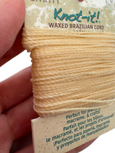Waxed Brazilian Cord