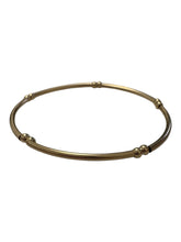 14KGF 6.75” tube bead bracelet,SKU#4014835675L