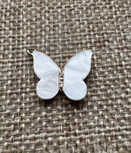 Mother of pearl butterfly charm, SKU#M3109