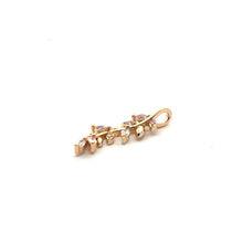 Gold leaf charm SKU#M3119