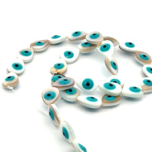 Evil eye Mother Of Pearl,MOP, SKU#M3153