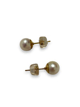 Japanese akoya pearl studs, 14KGF, SKU#Jakoya6