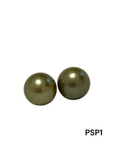 Pistachio pearl pairs, 9mm - 9.5mm, SKU#PSP1 - PSP9