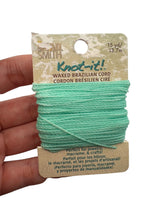 Waxed Brazilian Cord