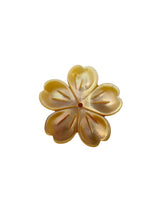 Yellow Flower Mother Of Pearl, SKU#M4613