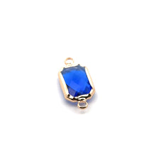 Royal blue rectangle shape crystal charm,SKU#M2147royalblue